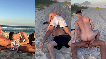 FODA NA PRAIA COM O TURISTA