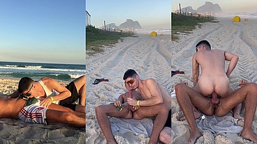 FODA NA PRAIA COM O TURISTA