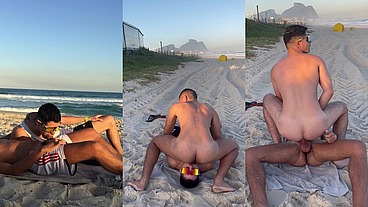 FODA NA PRAIA COM O TURISTA