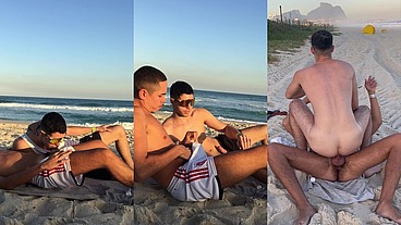 FODA NA PRAIA COM O TURISTA
