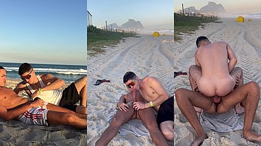 FODA NA PRAIA COM O TURISTA