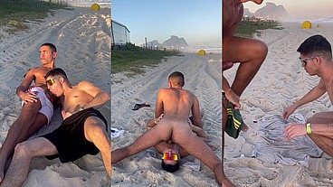 FODA NA PRAIA COM O TURISTA