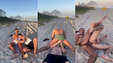 PUTARIA NA PRAIA COM O PAUZUDO