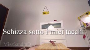 Schizza sotto i miei tacchi - cockbox