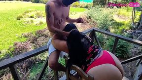 Milf and boyfriend wild cowgirl fuck session