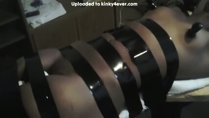 Black Girl Tape Bondage Amateur Orgasm  Kinky4Ever