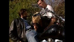 Miss Gina Gets Fucked Hard by Two Men in the Great Outdoors