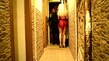 There is a knock on Ariel Ortiz's door, it was a police officer who wants sex with her