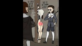 Cartoon Girl Wedgie Compilation #1