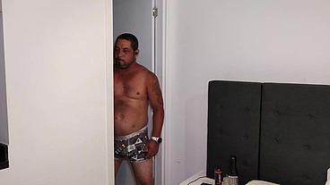 PORNSTAR BRASIL - BEAR FAT COCK JERK OFF CUMLOAD