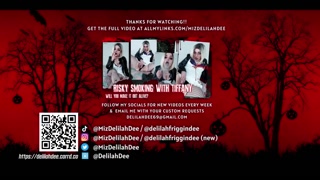 Risky Smoking With Tiffany - Will You Make It Out Alive?!