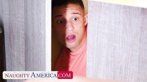 ”NaughtyAmerica: Hot milf Madison Lust sexually pleases herself on a big dick”