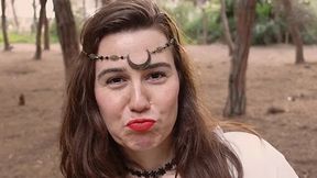 Viking Seduces Lesbian Peasant in Tryst