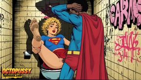Cuckold Husband Shamefully Watches His White Wife Get Fucked by a Black Superman BBC