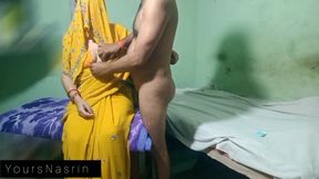 Big Ass, Saree, and Moaning Louder,A Couple's Romantic Moments