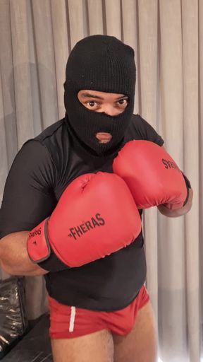 (raw Video) Black Titan - POV Heavyweight Boxing Challenge