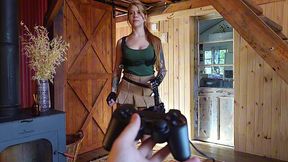 Buxom Lara Croft creampied before the mission