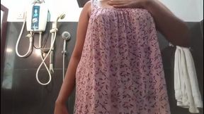 Desi Anne Nude in the Shower