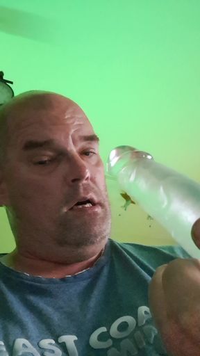 Sucking nicely like a slut and whore.