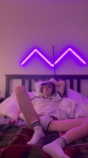 Young shy horny twink shows his hole