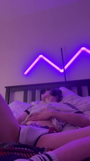 Young shy horny twink shows his hole
