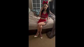 slutty cheerleader teen fay is used by football coach as a bribe to lose the next game