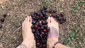 crushing fruit for you to eat