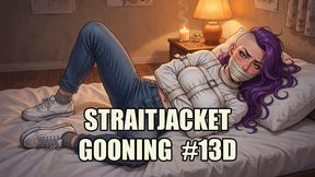 Straitjacket Gooning #13D: Asylum Canvas Confinement (Animated, Music, Text)