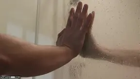 Hotwife gets BBC in the booty while husband watches