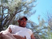 doing an outdoor Cruising; a stranger saw me, and I had to stop recording