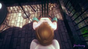 Zelda Yaoi Femboy - Link POV Blowjob (uncensored)