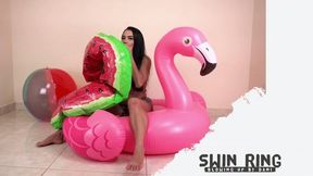 Dani Inflate Watermelon Ring by Mouth 4K