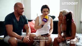 POrnStar & Mark Aurel give blonde pornstar Cat Fucked deep in her tight pussy