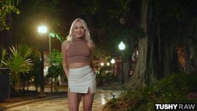 Tushyraw Cute Blonde Gets Her Perfect Little Ass Stretched