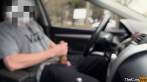 PUBLIC MASTURBATION ON THE STREET WHILE PEOPLE ARE WALKING AROUND