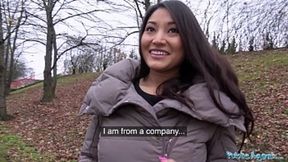 Christina's woods wrecking gets destroyed by massive wood in public lust fest