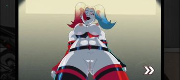 Harley Quinn Sucking and Riding Dick