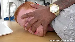 On This Big Black Dick With Ginger Snaps