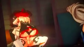 Luscious Hentai Goddess Tempts with Hot Steamy Titjob Fantasies