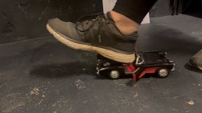 Part 2 - Crushing Toy Car - Expensive Toy Car Destroyed Under My Sneakers