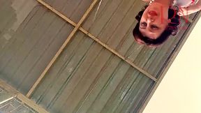 Cute Housewife Has Fun Without Panties On The Swing Slut Swings And Shows Her Perfect Pussy 3