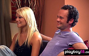 Amateur blonde housewife fucked by the pool outdoor