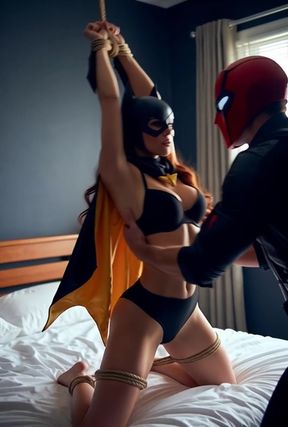 Cosplay villainess comics get naughty