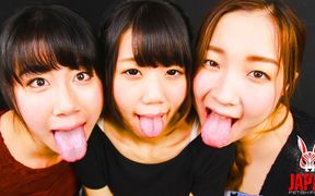 Bad Breath and Smelly Wet Tongues - Meru, Niina and Kiho (part 3-4)