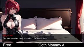 Motherfucking Goth MomMY Gets Fisted in Free Itchio Orgy