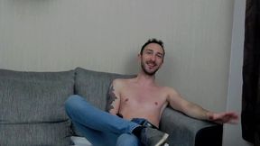i\'ll be shirtless with myy ptans opened