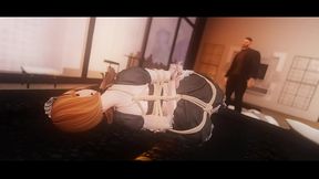 Slutty Busty Dirty Maid Provides a Special bondage Service to her Boss for an Extra Tip | Second Life