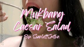 Mukbang Caesar Salad