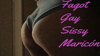 Fagot Gay Sissy Maricón Bumbum Doce Brazilian