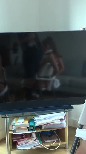 Latina and Emma's Bedsheet Bondage: Chair-bound Struggle to Escape!